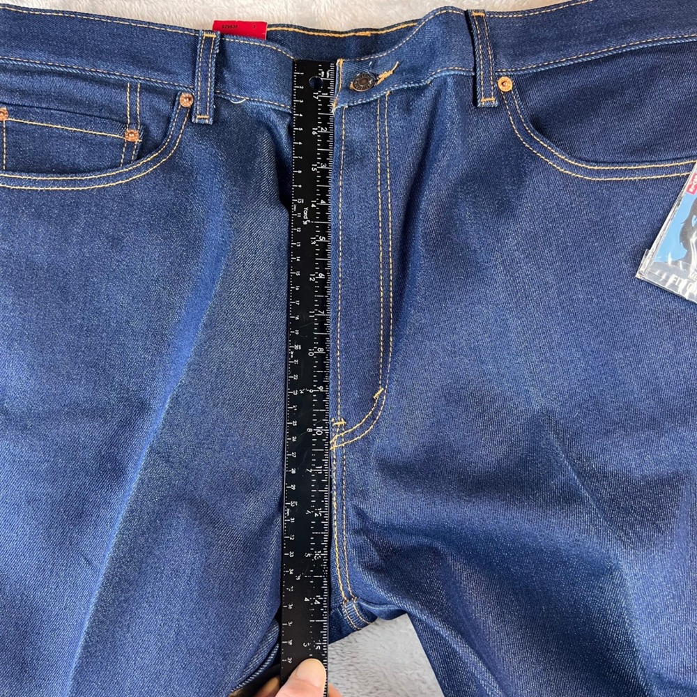 VTG Levis 517 Boot Cut Jeans Mens 40x32 Indigo Deadstock 2000's 00517-2017 NWT - Picture 8 of 11